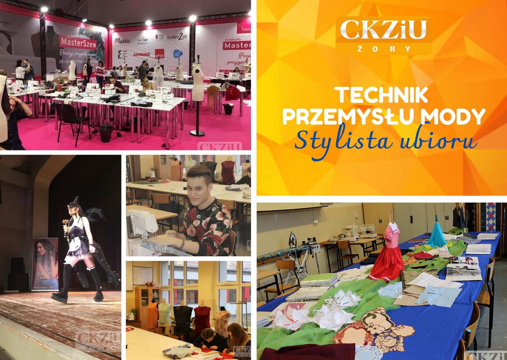 Zespół Szkół Przemysłu Mody W łodzi Technik przemysłu mody - stylista ubioru - Centrum Kształcenia